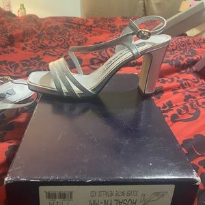 Silver heels